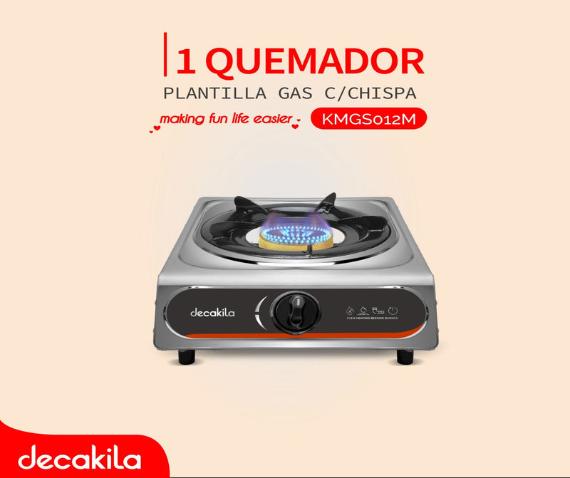 ESTUFA PORTATIL DE UN QUEMADOR DECAKILA