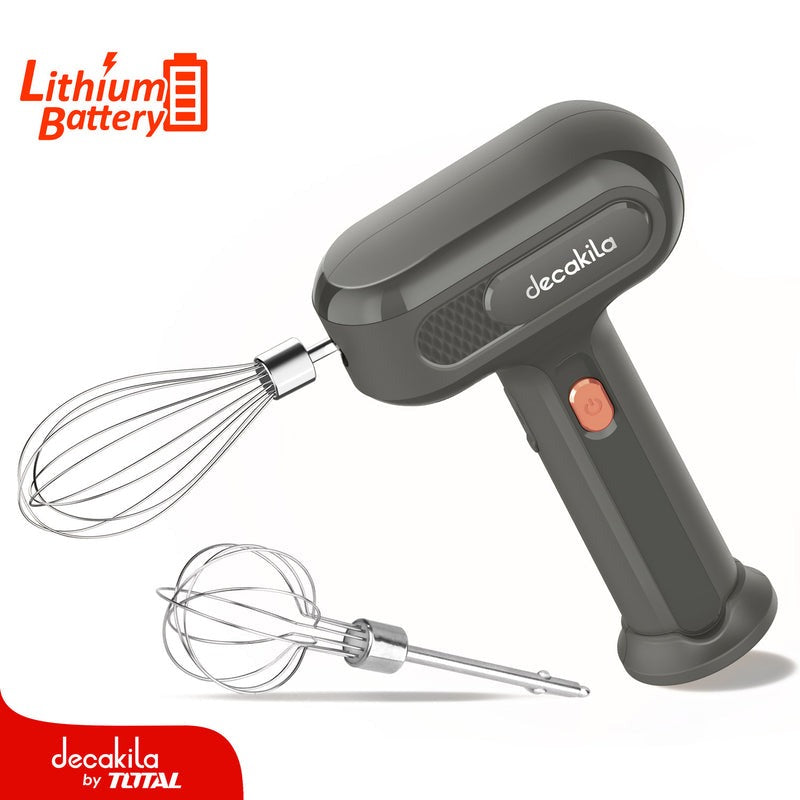 BATIDORA INALAMBRICA 3 VELOCIDADES 25W 3.7V CARGA TIPO C DECAKILA