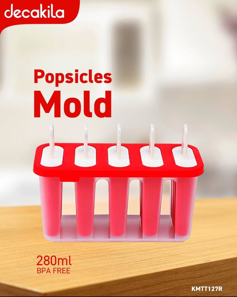 MOLDE PARA HACER HELADO DE PALETA 280ML DECAKILA