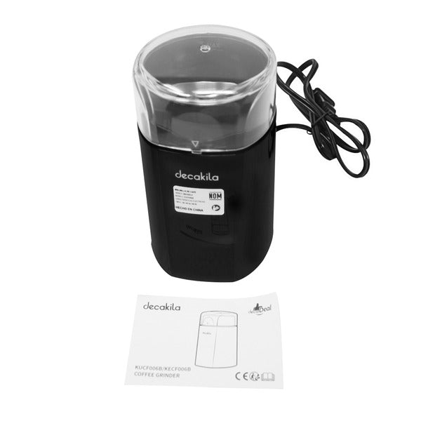 MOLEDOR DE CAFE INALAMBRICO CAP 60G DECAKILA
