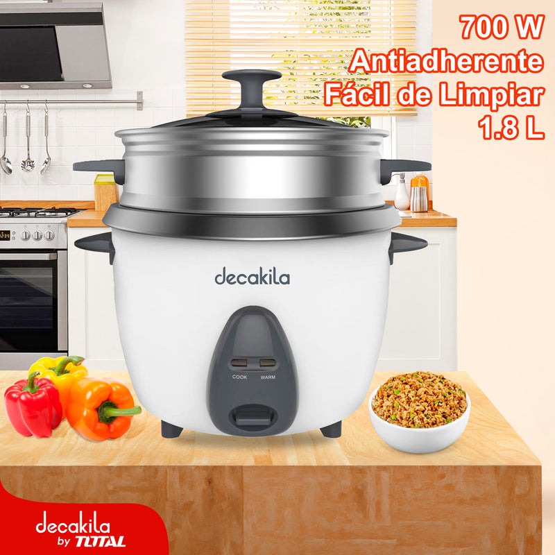 OLLA ARROCERA 1.8L INCLUYE ACCESORIOS DECAKILA