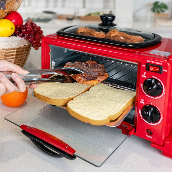 ESTACION DE DESAYUNO MULTIFUNCIONAL 3 EN 1 1350W 120V DECAKILA