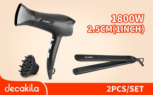 COMBO DE PLANCHA Y SECADOR 120V DECAKILA