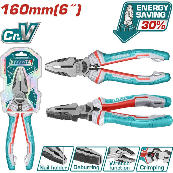 ALICATE 6" INDUSTRIAL CROMO VANADIUM TOTAL